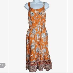 Never worn BeachLunchLounge midi sundress, size LG.